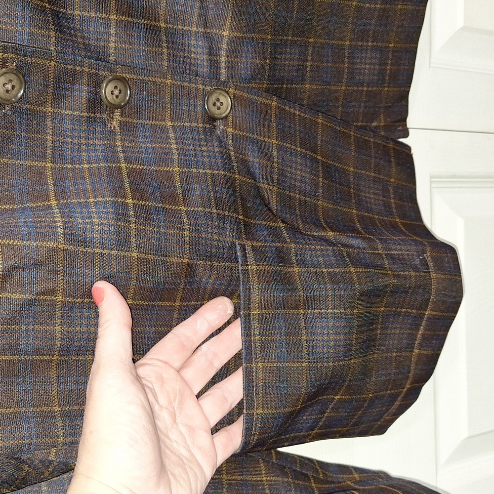 Vintage Givenchy Paris career suit lined jacket blazer - L / XL - Picture 4 of 11